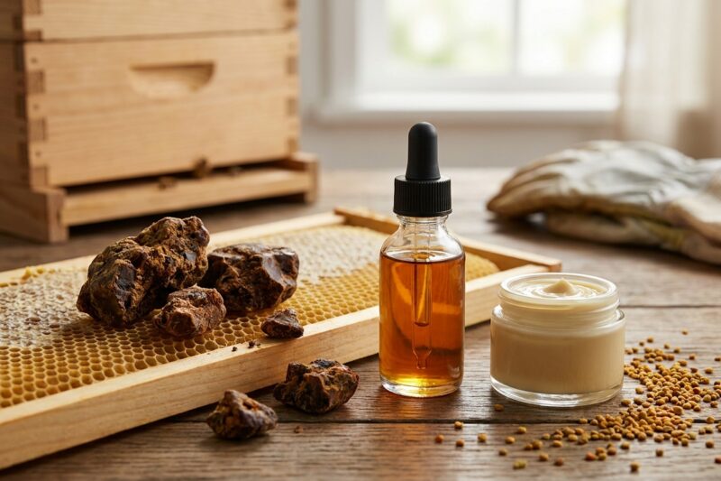 Propolis (kit pszczeli) - co to jest, jak powstaje i do czego służy?